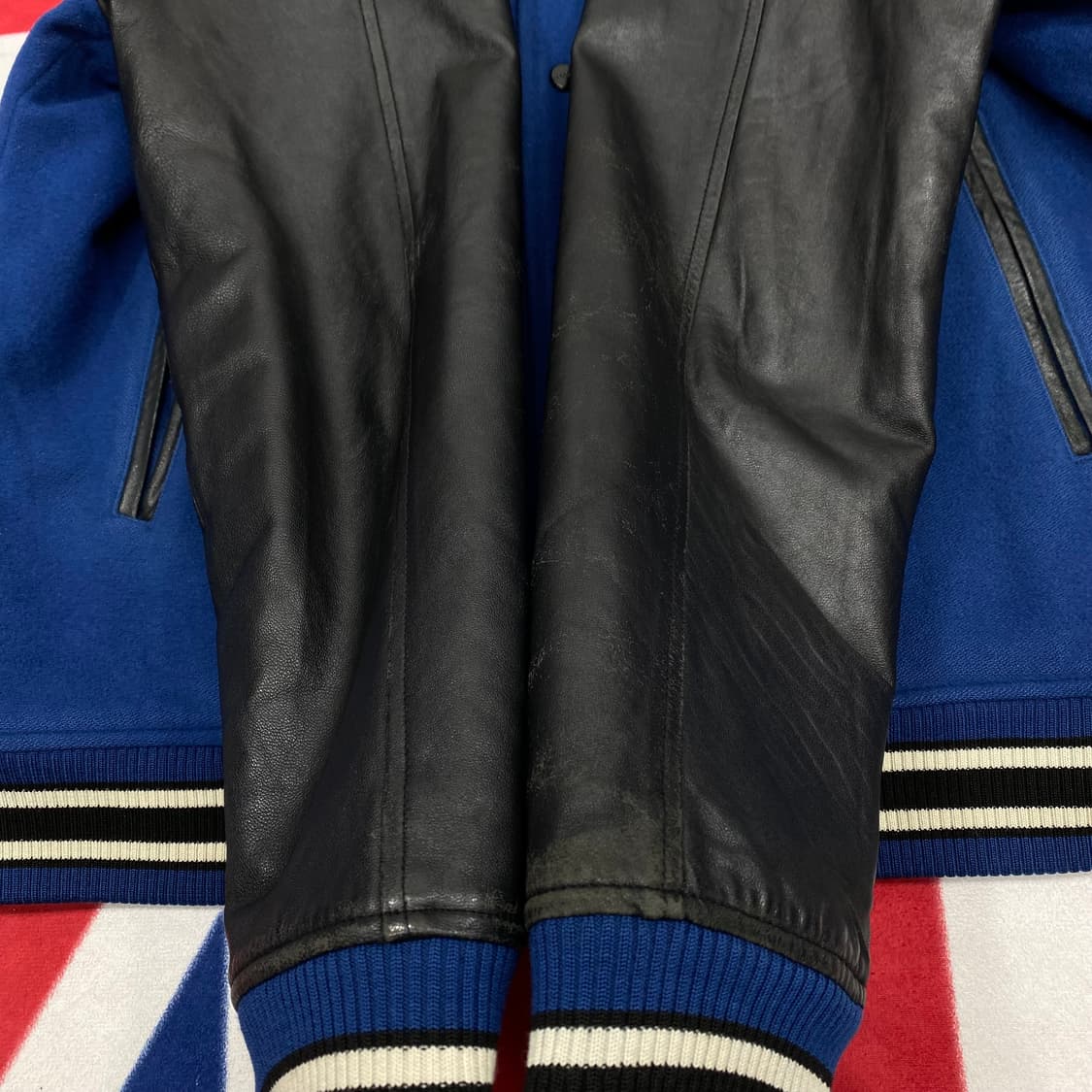 라코스테 양가죽 바시티 자켓 105 상품이미지7