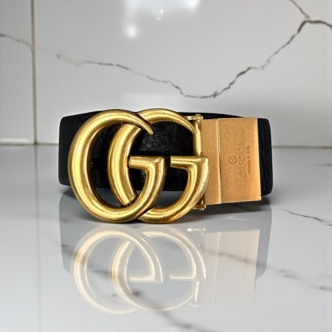 구찌 GG마몬트 레더 벨트 상품이미지3