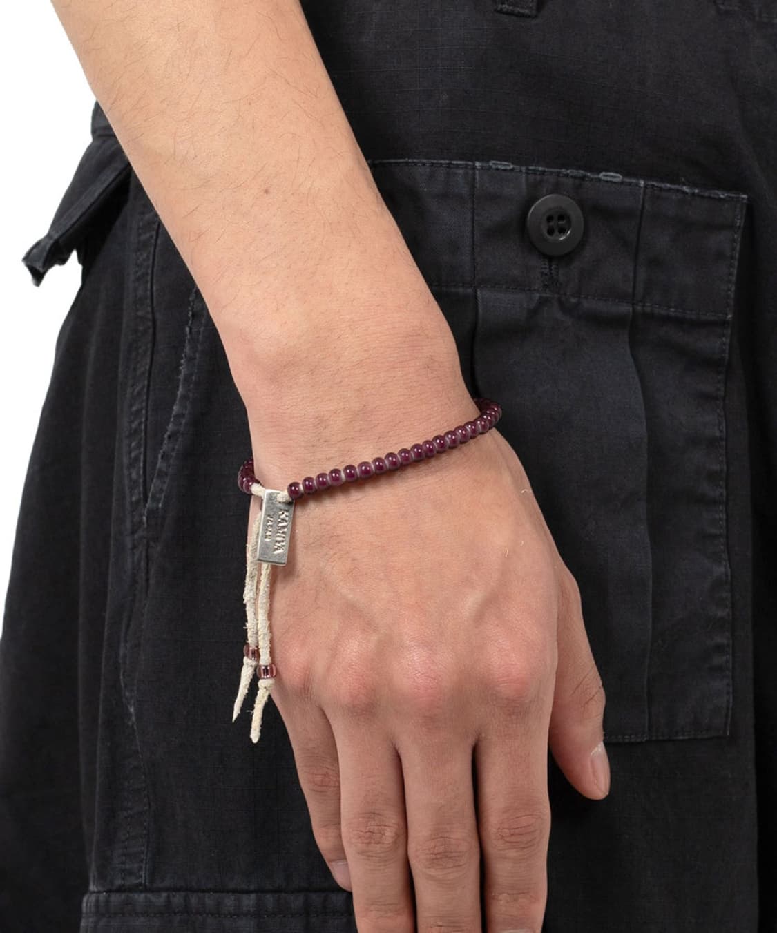 Kamiya 카미야 비즈 팔찌 Glass Bead Bracelet 상품이미지1