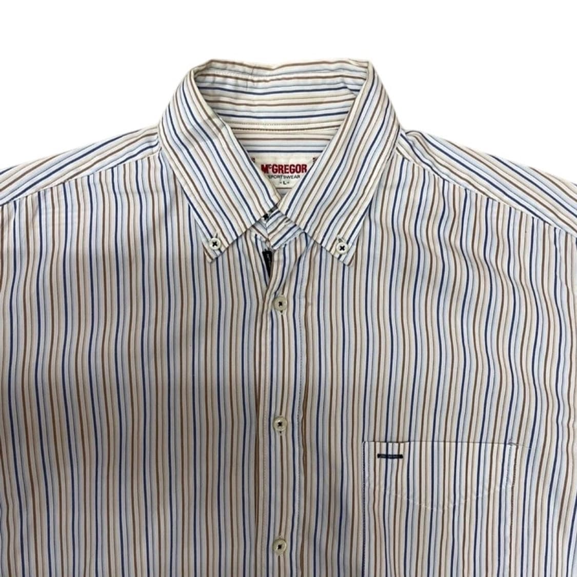 [L] 맥그리거 McGREGOR 스트라이프 셔츠 상품이미지3