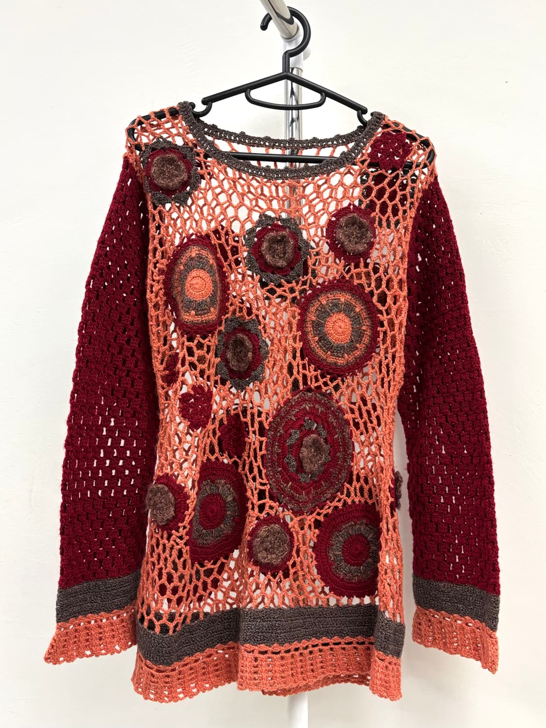 빈티지 오리엔탈 크로셰 니트 상품이미지5