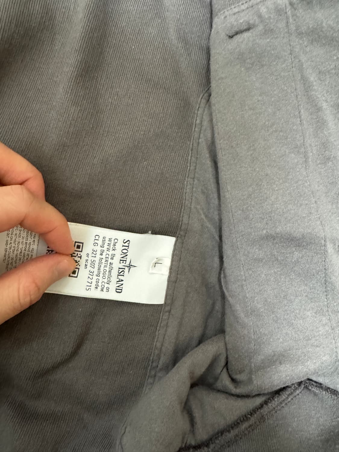 정품 스톤아일랜드 고스트피스 점퍼 자켓 상품이미지4