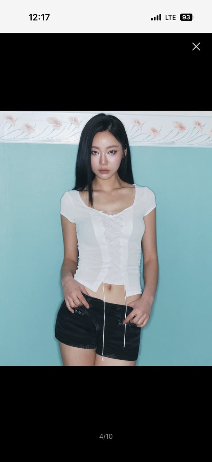 새상품) 플리즈노팔로우 헤렌 코르셋 Heren Corset Short  상품이미지1