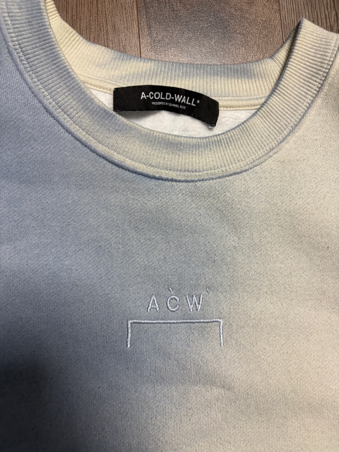 XL)어콜드월 ACW 그라데이션 맨투맨 티셔츠 상품이미지3