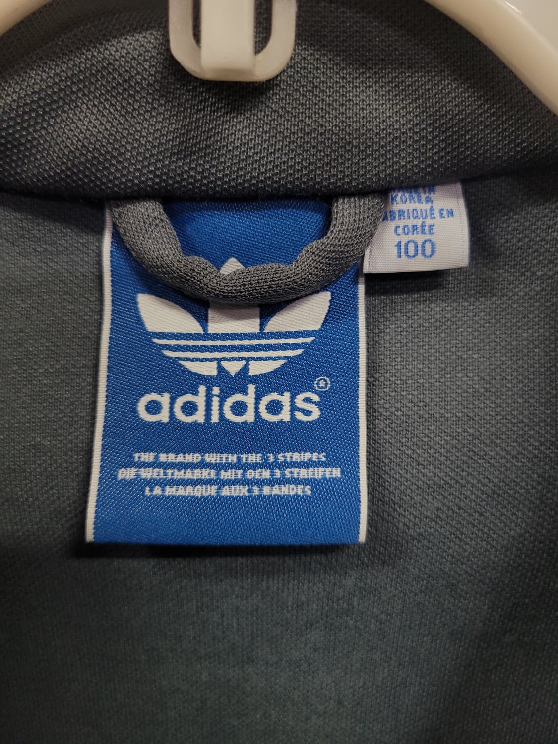 아디다스 불꽃 파이어버드 회형 그레이 유로파 트랙탑 져지  상품이미지5