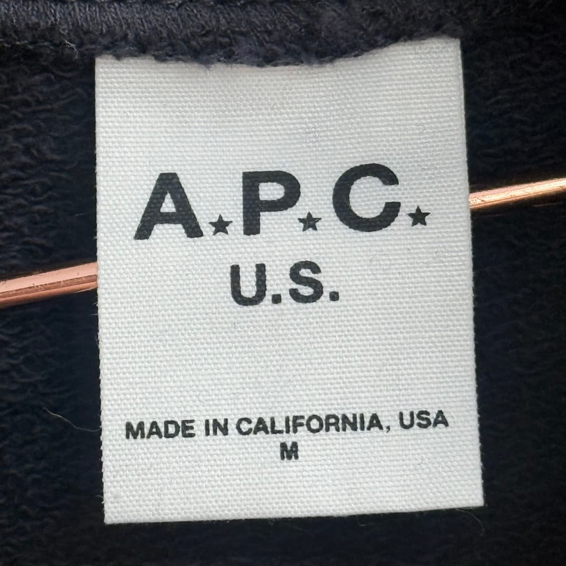 APC u.s usa 후드티 M 상품이미지2