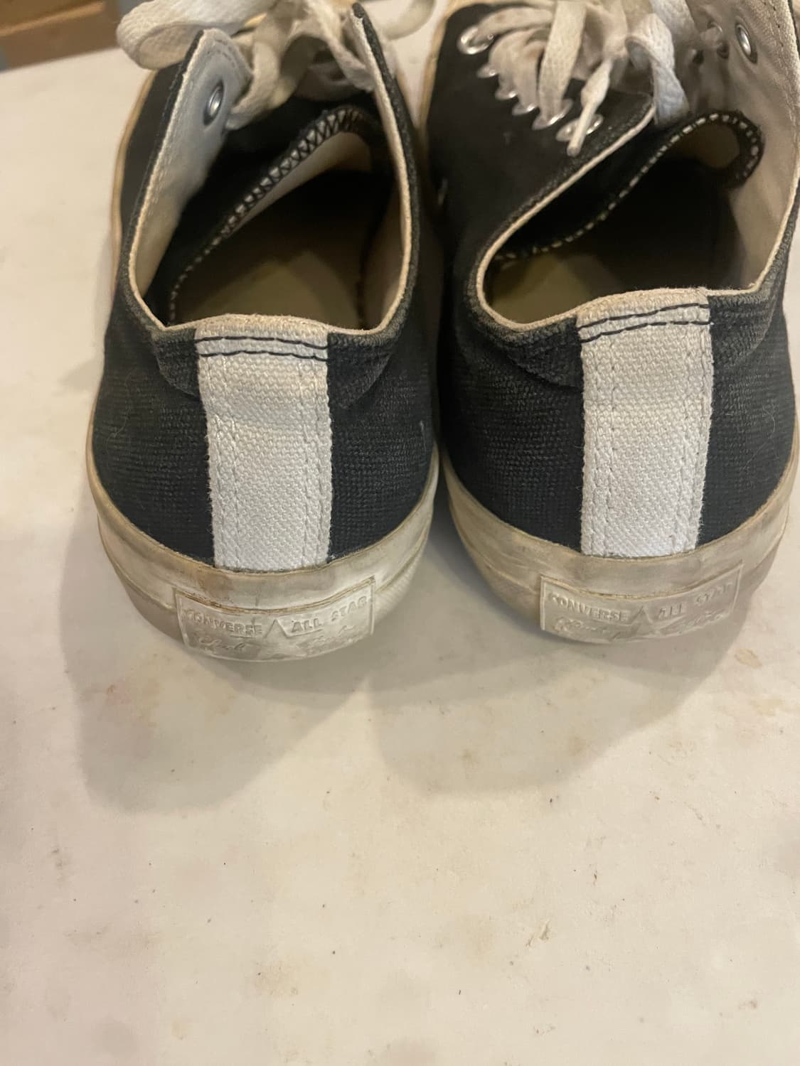 꼼데가르송 컨버스 블랙 스니커즈 255 상품이미지2