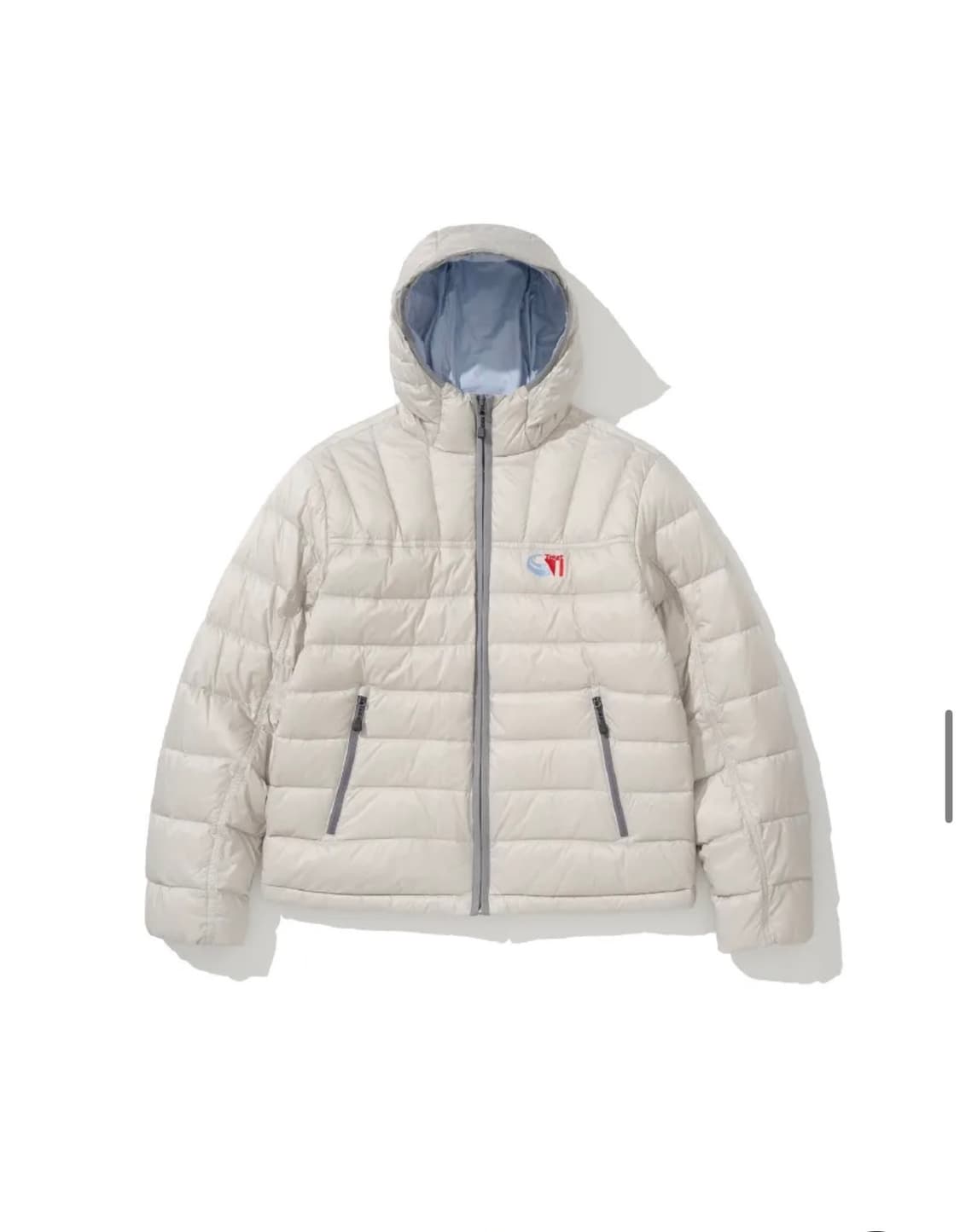 테켓 라이트웨이트 경량 패딩 라이트그레이 상품이미지1