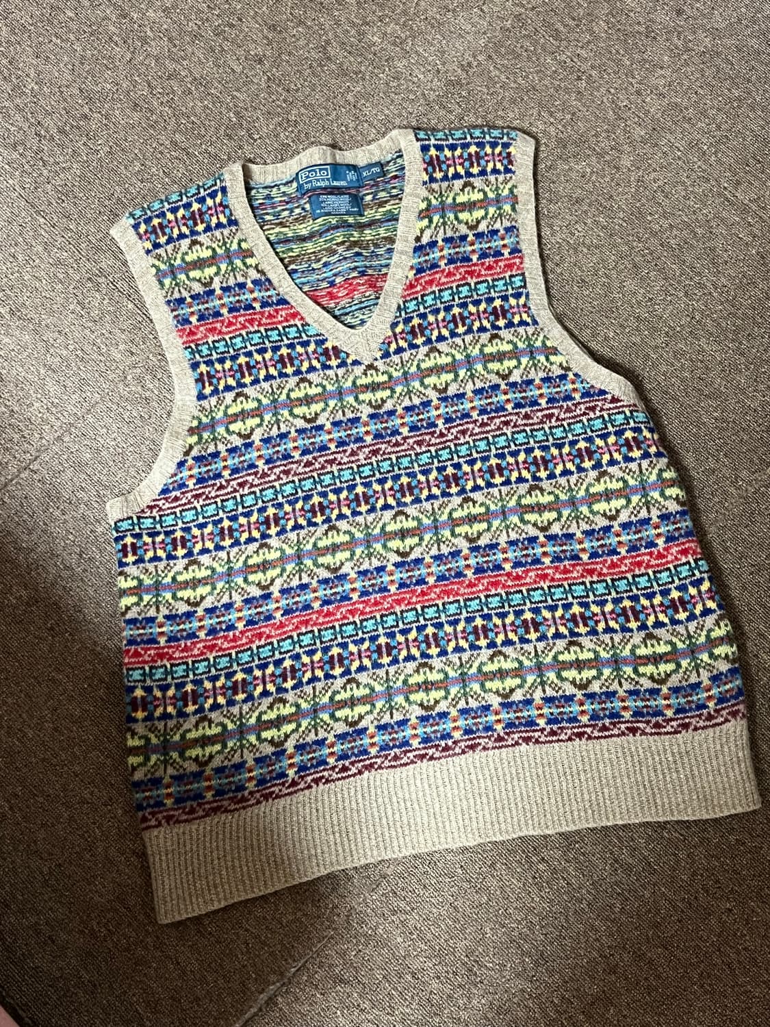 폴로랄프로렌 페어아일 베스트 XL 상품이미지1