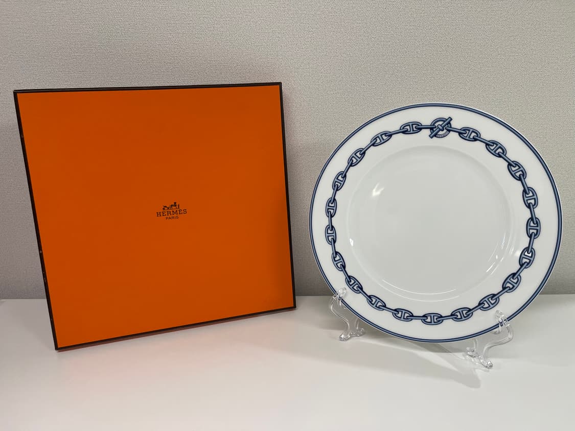 에르메스 샹달 블루 플레이트 1P HERMES 상품이미지1