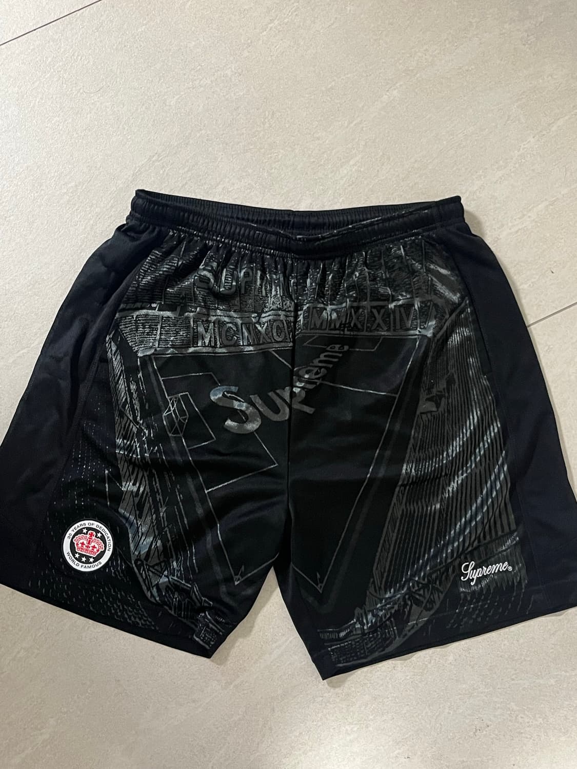 슈프림 자카드 사커 쇼츠 M 상품이미지1