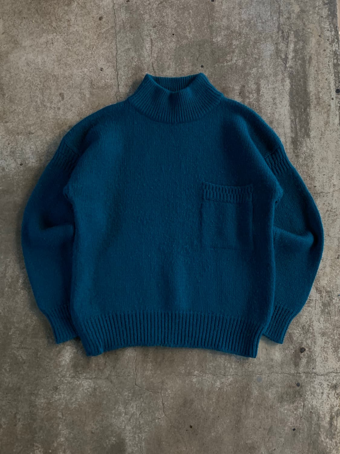 80s 갭 모크넥 울 스웨터 상품이미지1