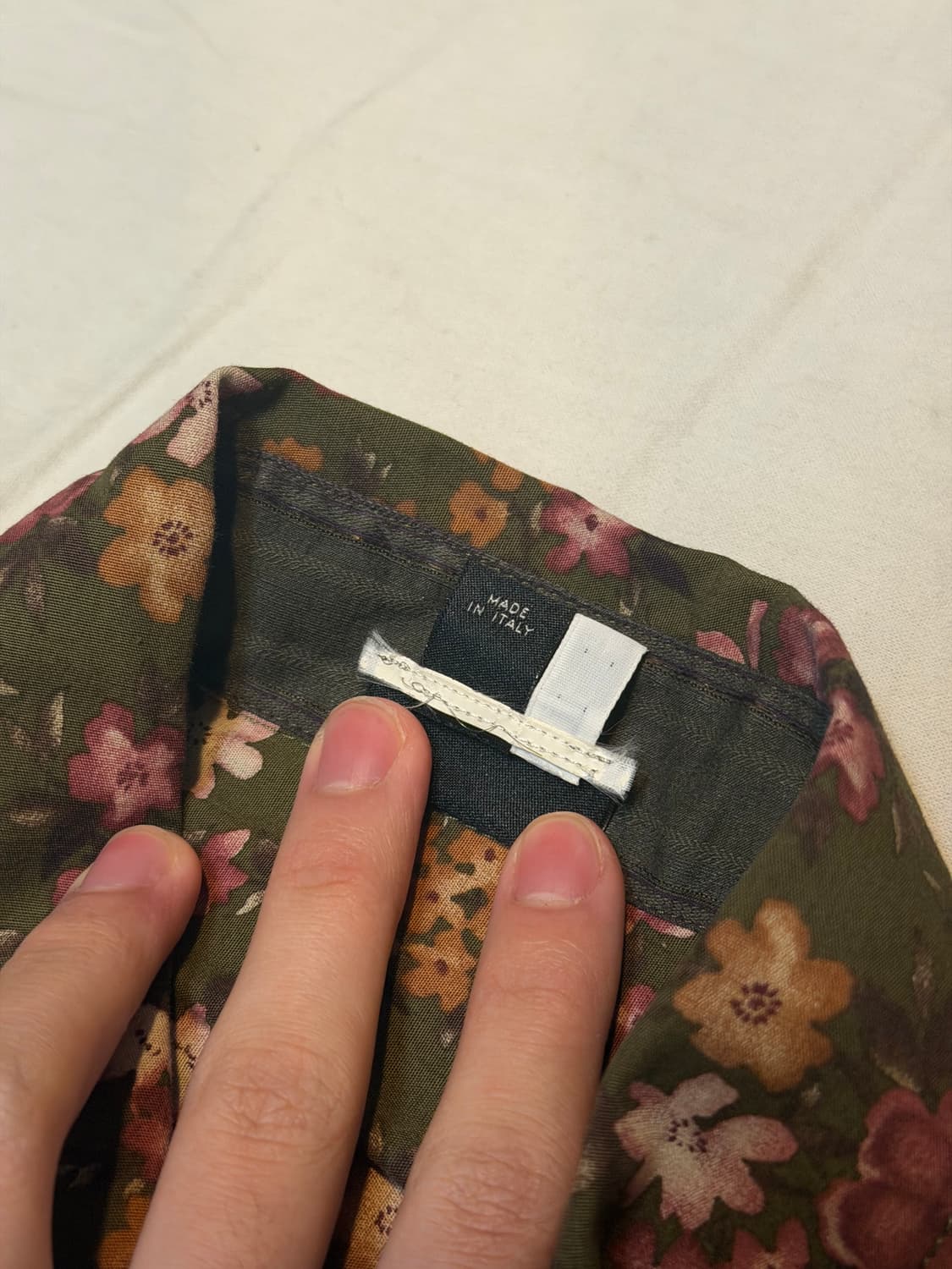 돌체앤가바나 아카이브 플라워 패턴 셔츠 상품이미지5