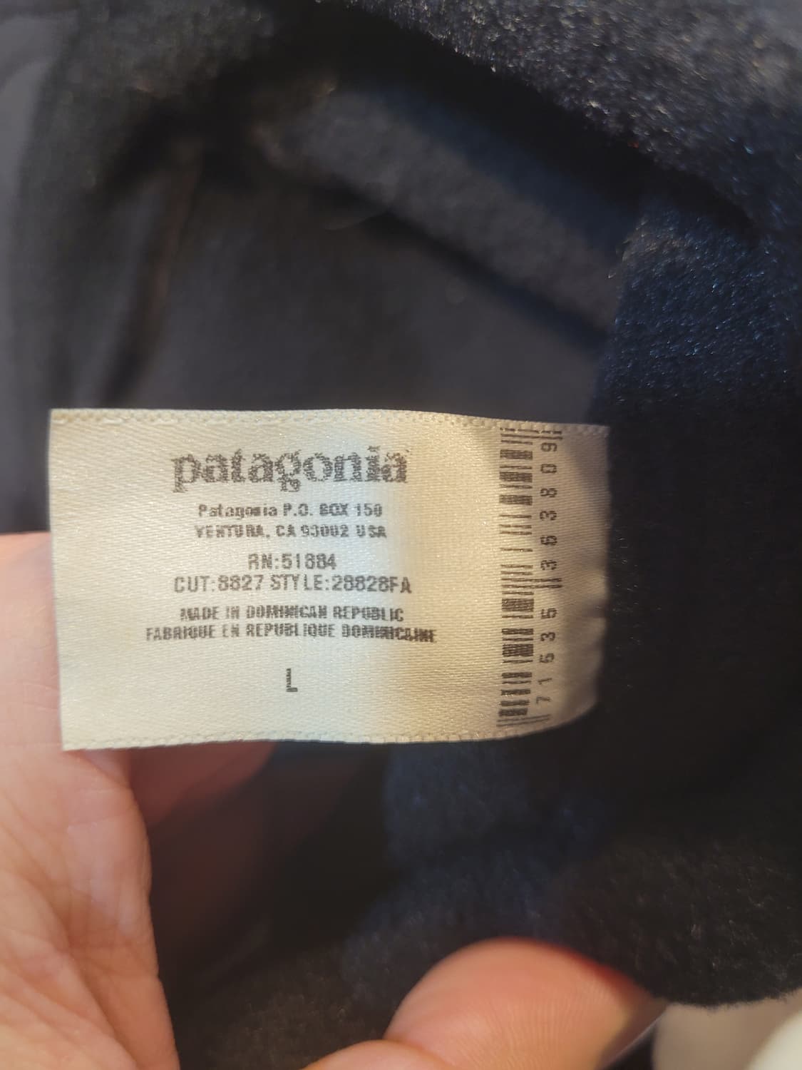 90' 파타고니아 덕빌 이어플랩 플리스 볼캡 블랙 L 상품이미지5
