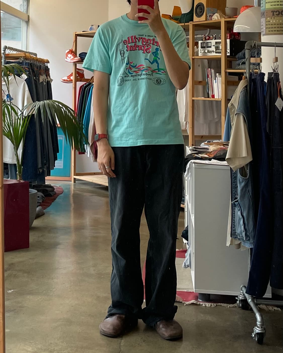 90‘s USA Marathon T-shirt L 상품이미지10