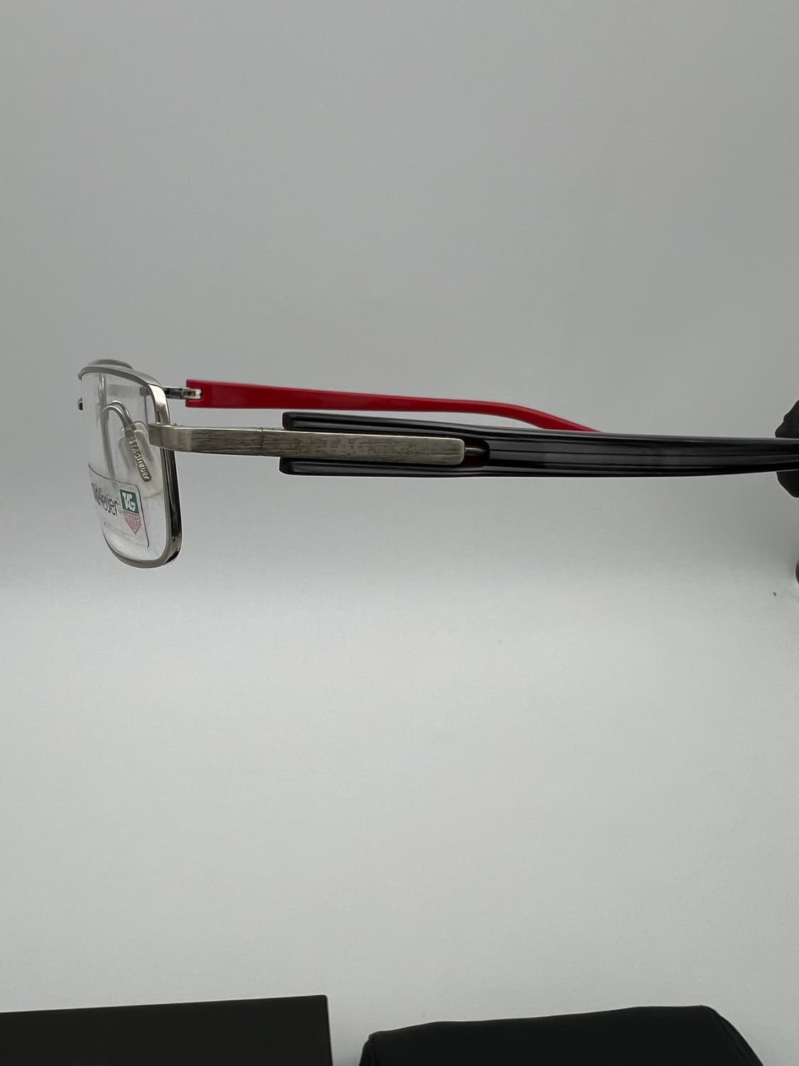 태그호이어 TAG Heuer 직사각 반무테 안경 TH 3001 005 상품이미지7