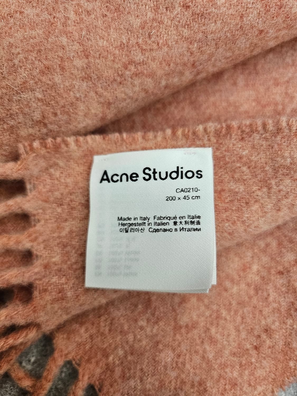 Acne Studios아크네스튜디오 로즈멜란지 머플러 상품이미지3