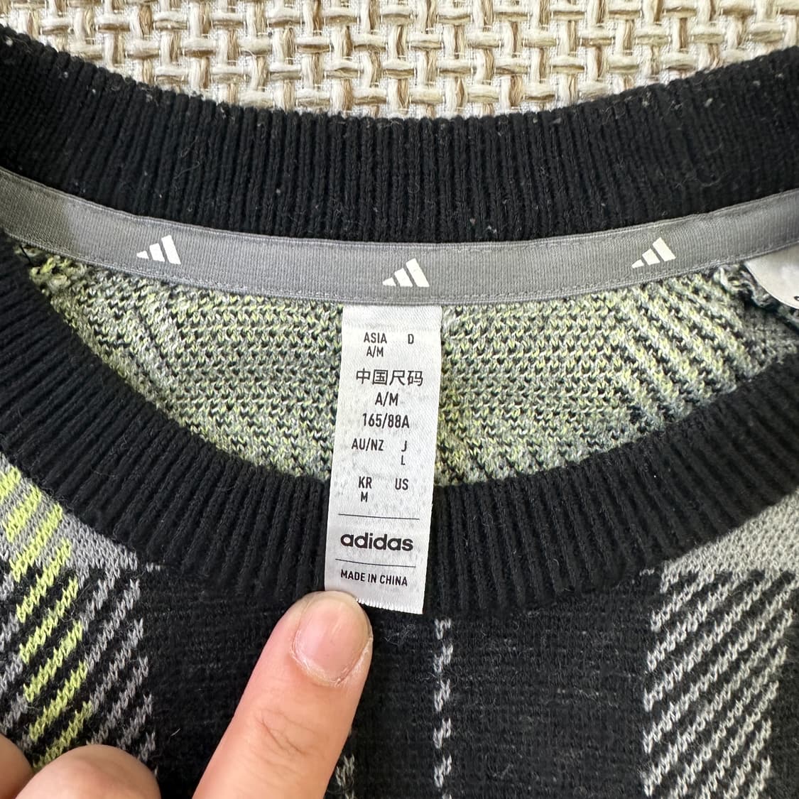 M 아디다스 니트 0427D 상품이미지3