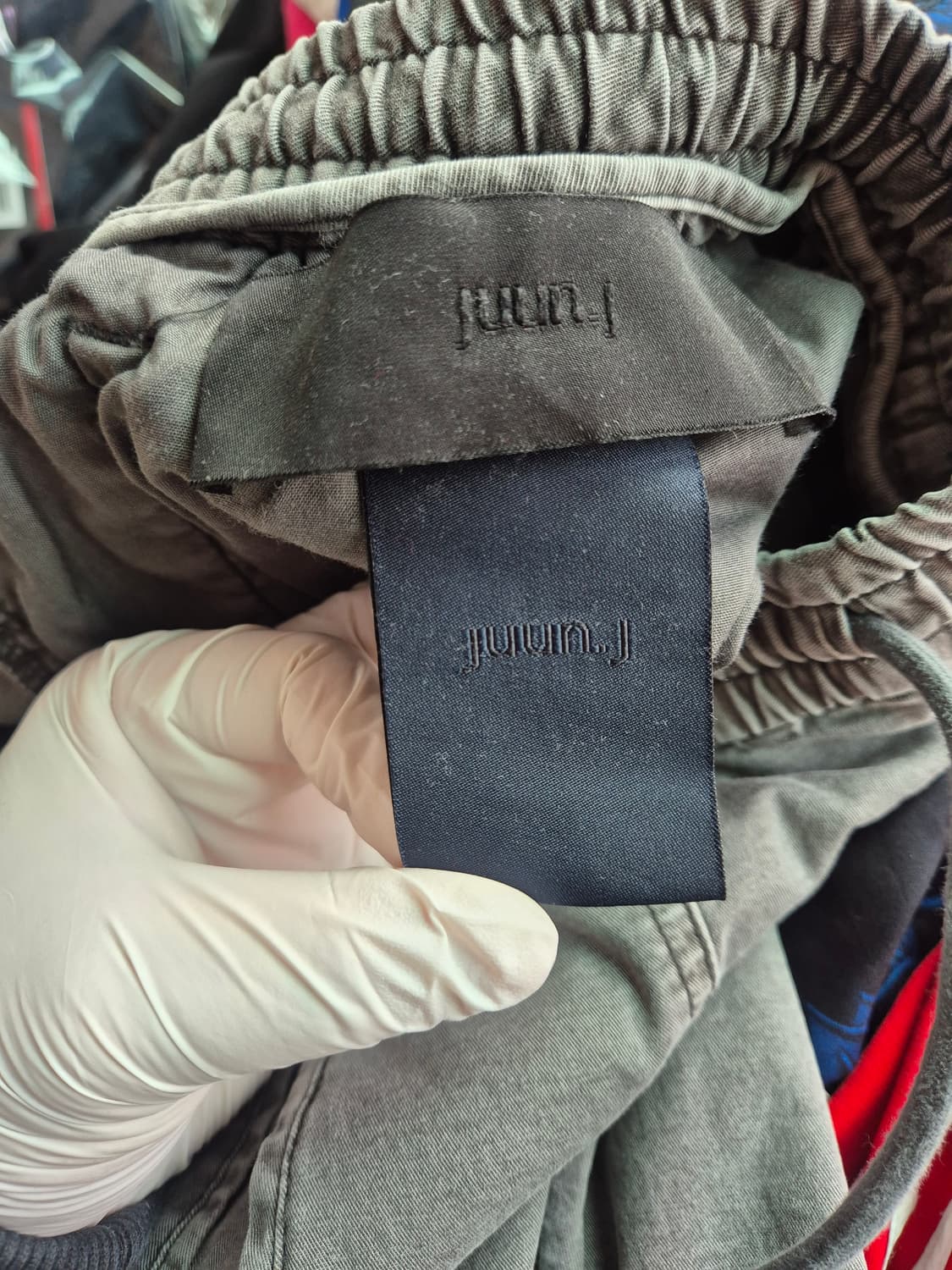 준지 지퍼디테일 트레이닝 조거팬츠 상품이미지3