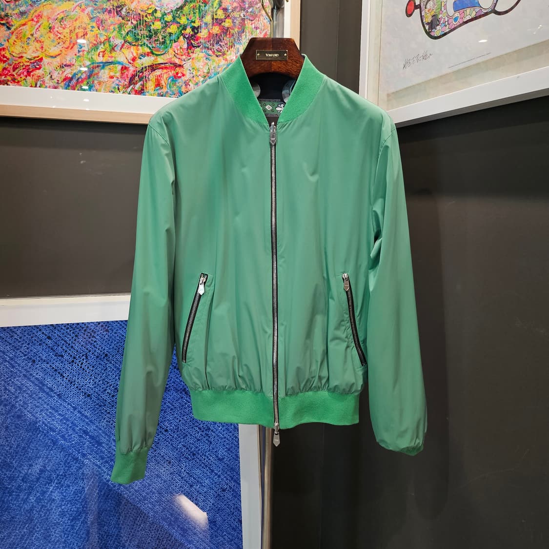 에르메스 MORS & Gourmettes 리버시블 블루종자켓 상품이미지4