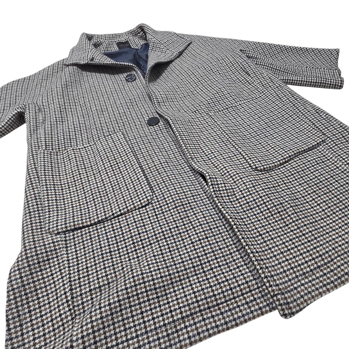 COMPAGNA 꼼빠니아 여성 체크 패턴 코트 상품이미지4