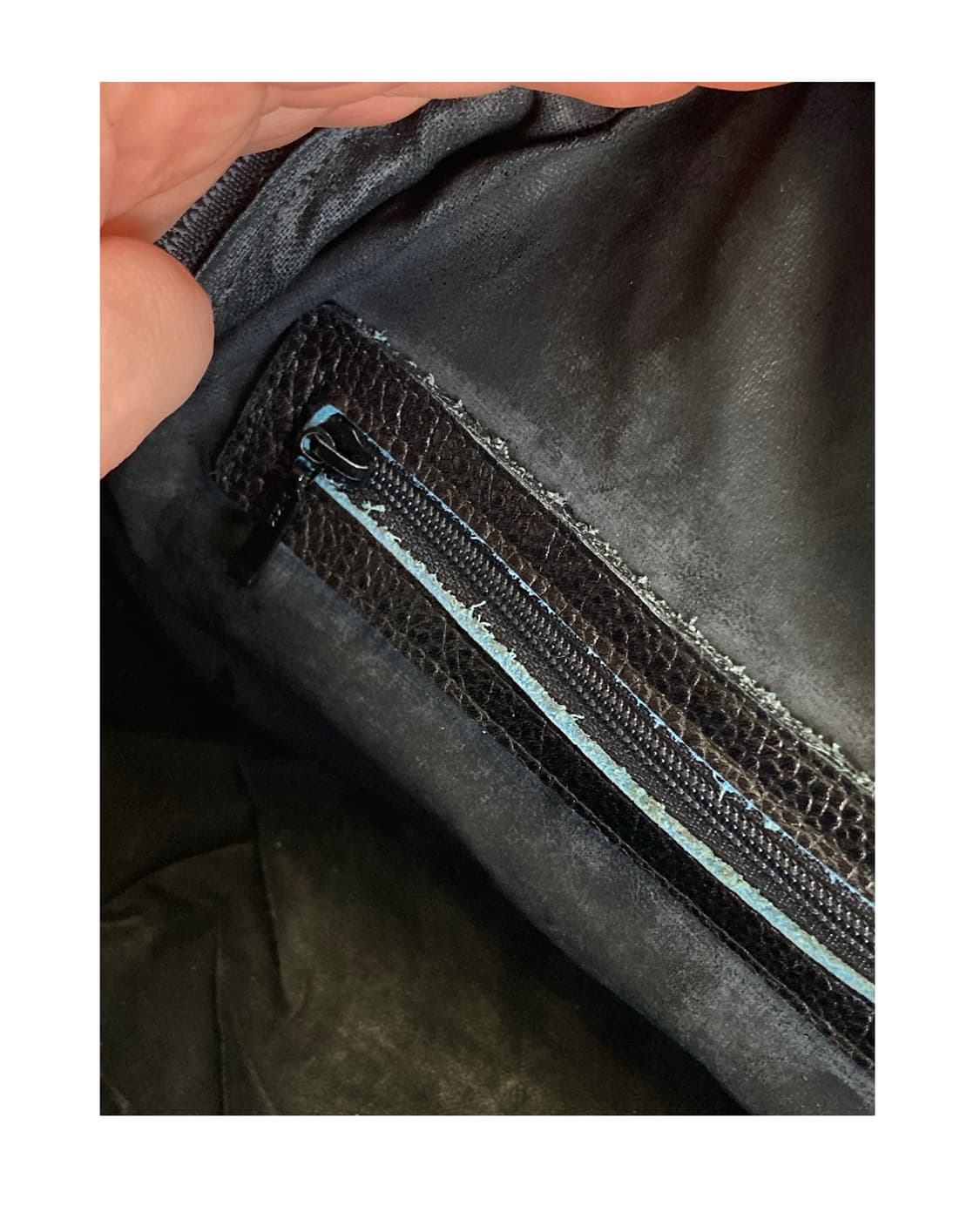 Osam  하프문 레더 토트백 상품이미지5