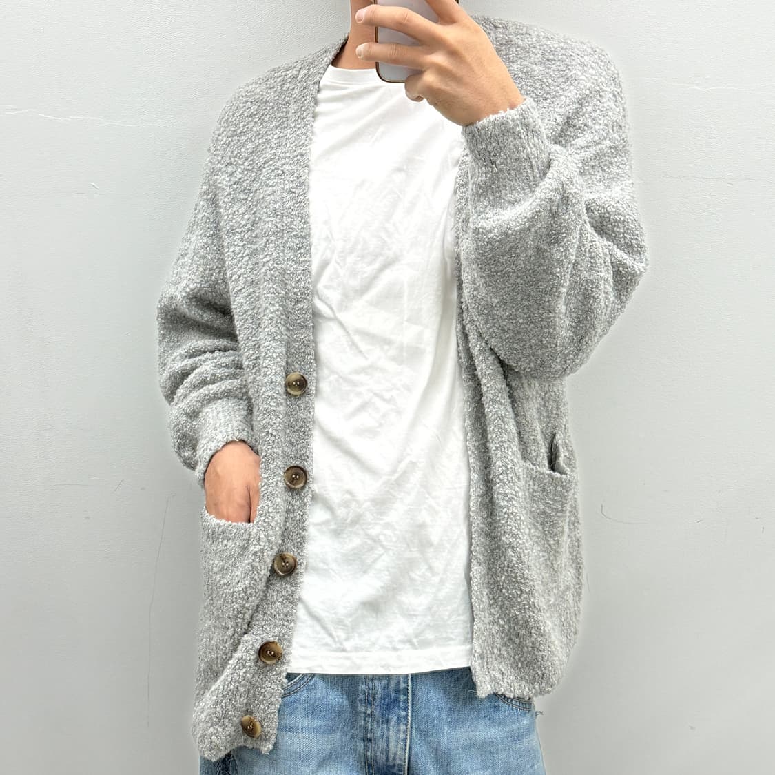 colza 빅사이즈 가디건 상품이미지3