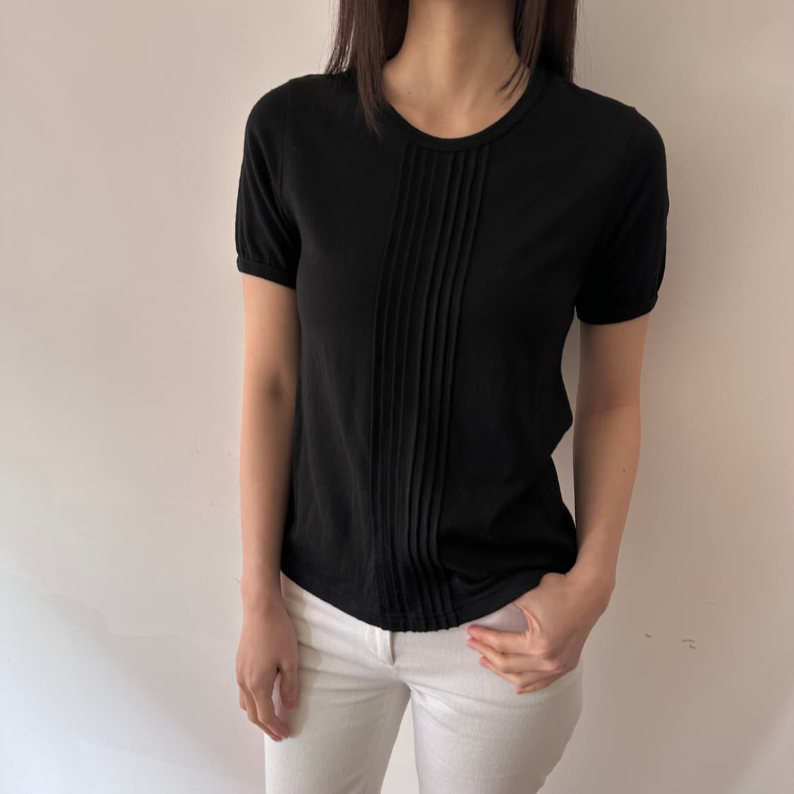 요지야마모토 y's for living 반팔 니트 상품이미지1