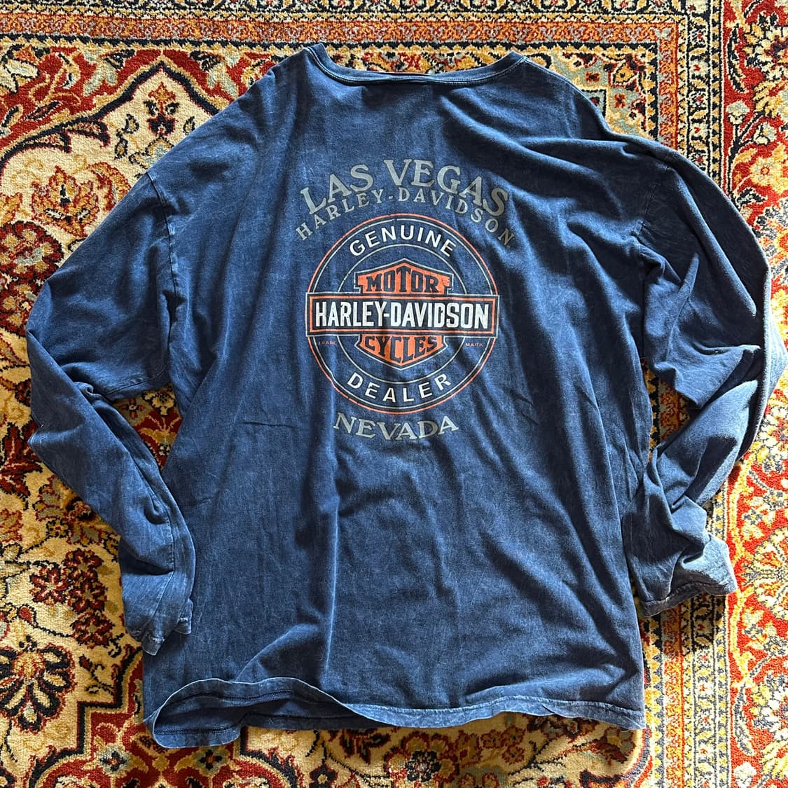 할리데이비슨 '고스트 플레임' 라스베가스 롱슬리브 - 2XL 상품이미지6