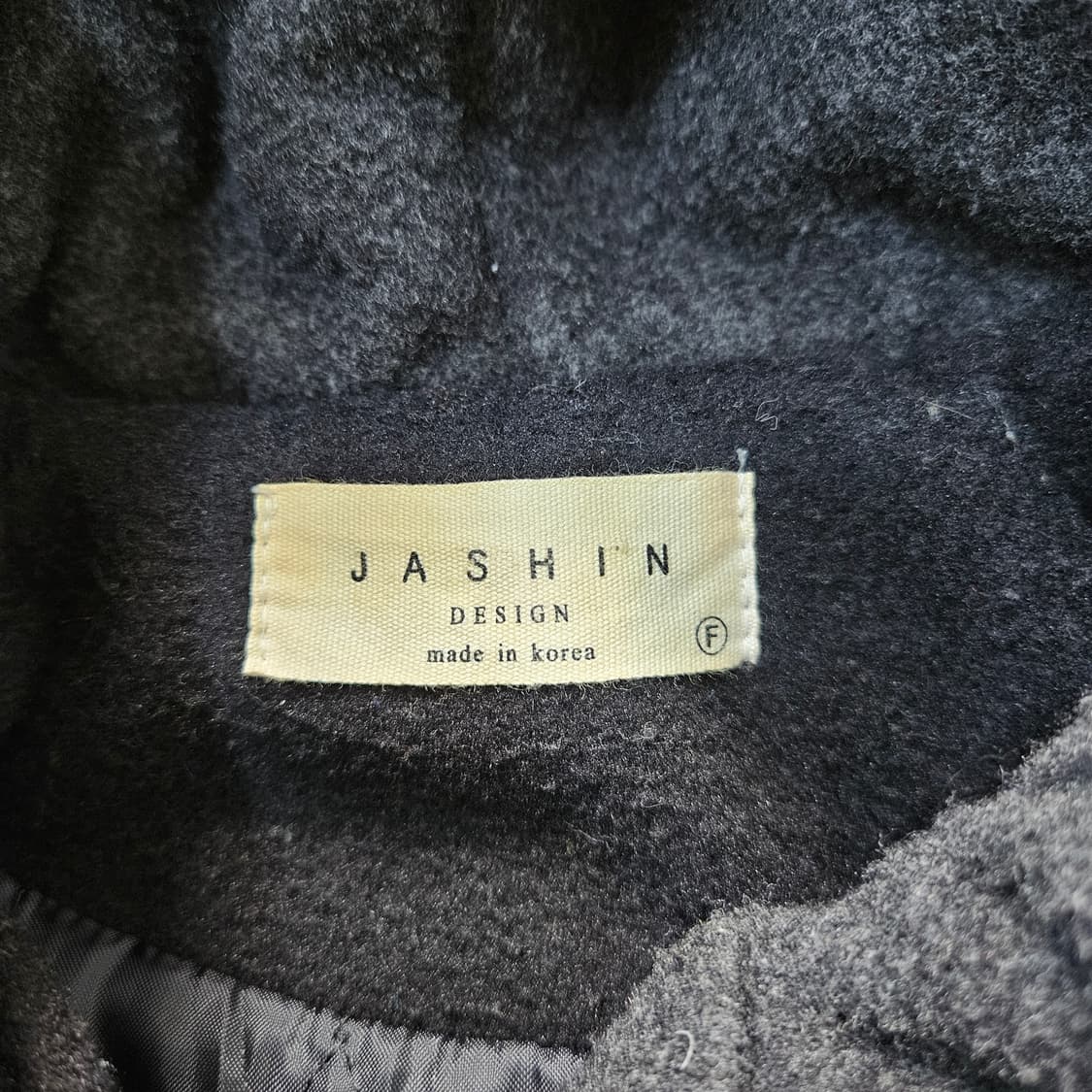 실측확인 자신 후드 하프코트 자켓 0319Y 상품이미지3