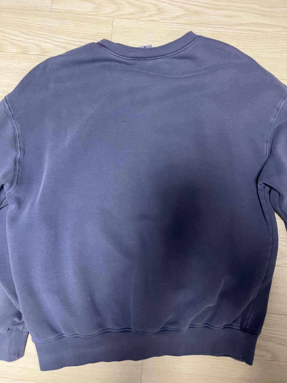 트래블 맨투맨 블루 상품이미지4