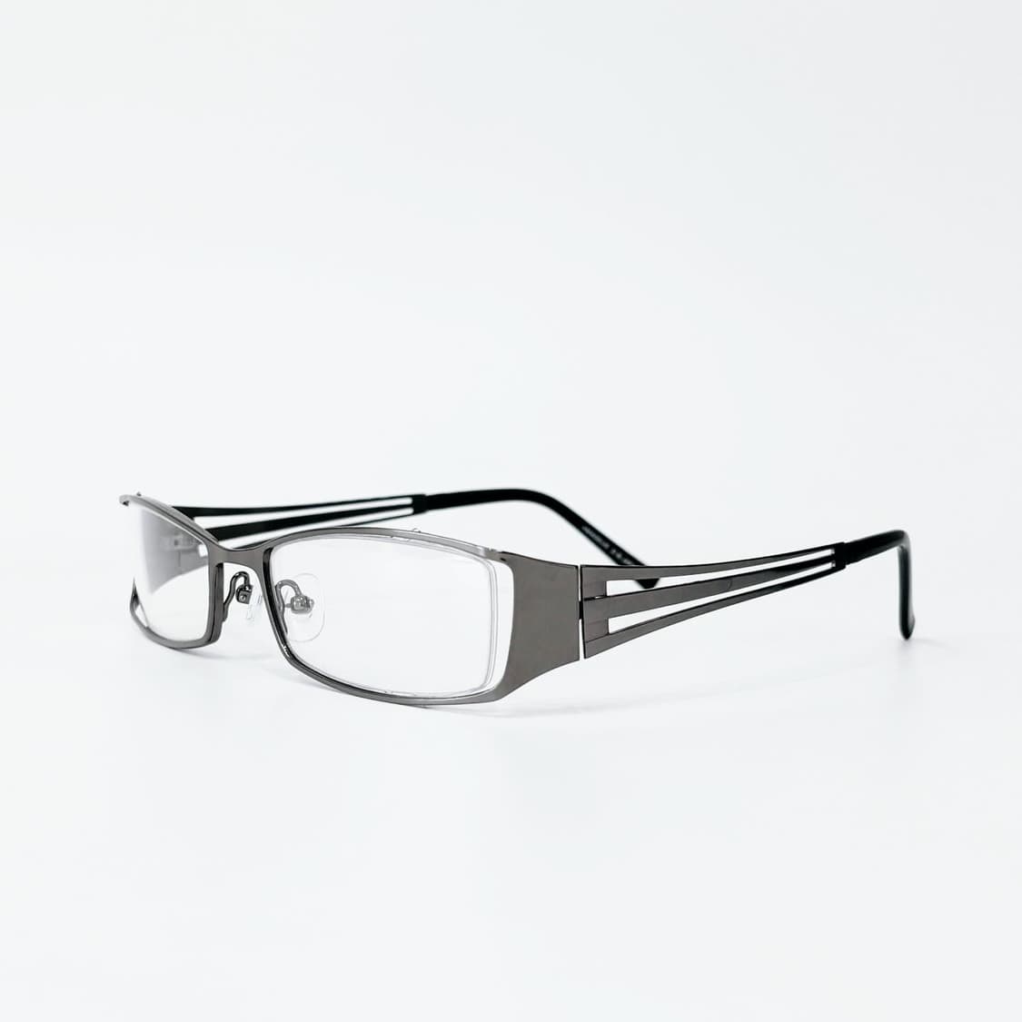 AMADEUS 그레이 메탈 데드스탁 빈티지안경 상품이미지1