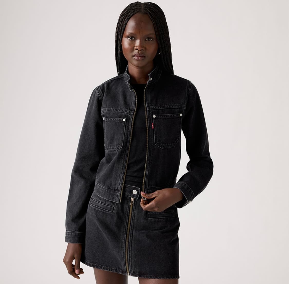 (새상품) 리바이스 모토 트리거 자켓 흑청자켓 상품이미지4