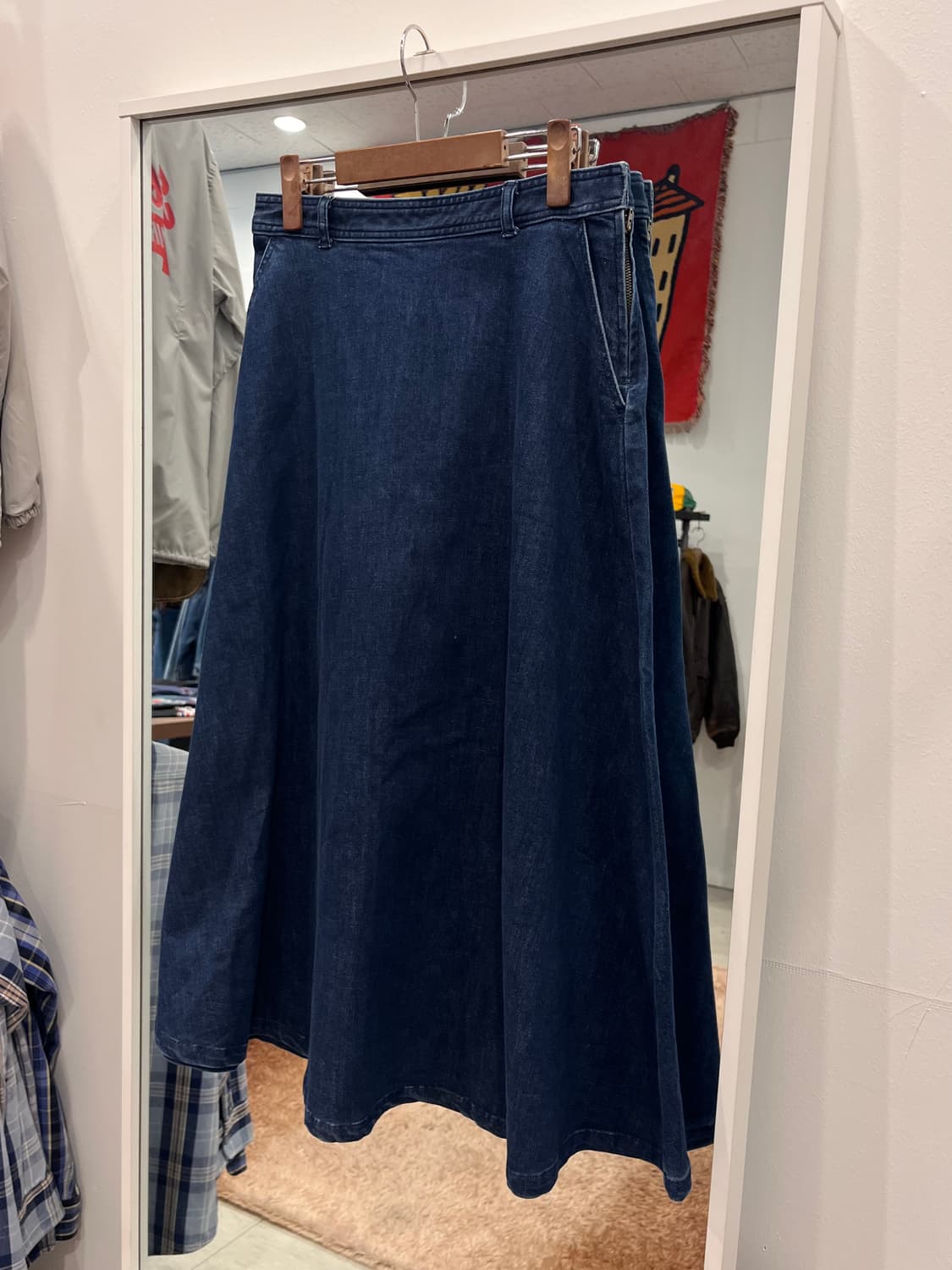 Eddie Bauer 에디바우어 데님 스커트 (27-28inch) 상품이미지1