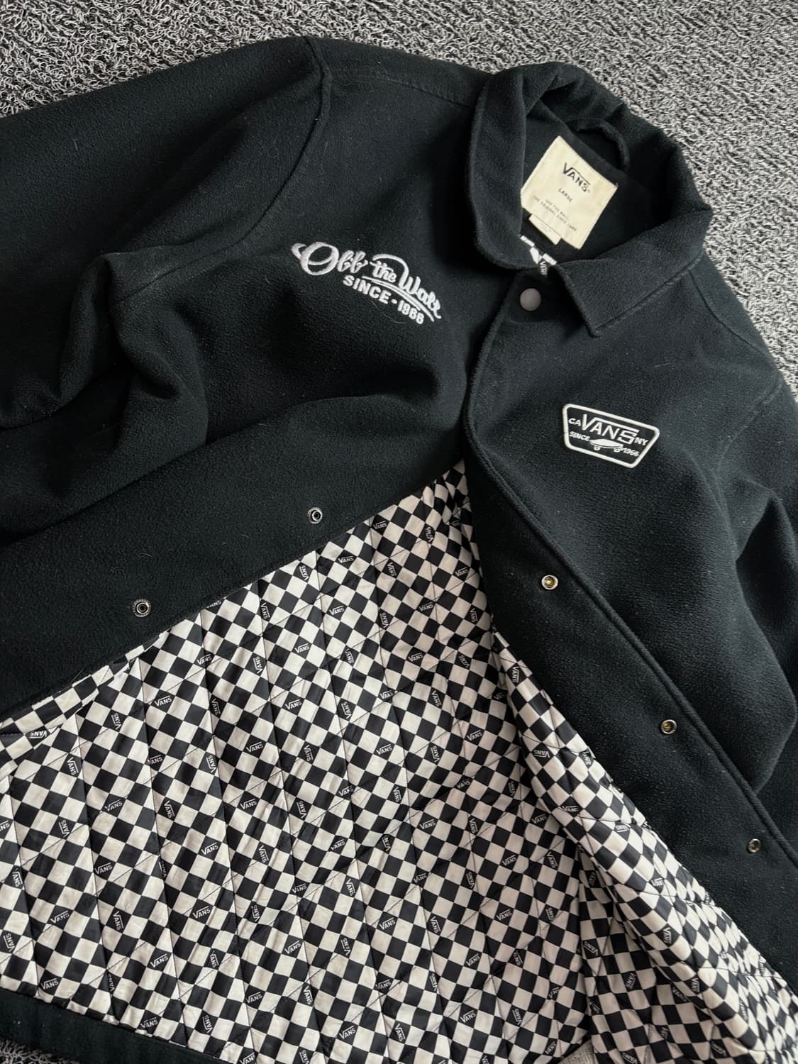 반스 올드스쿨 울 바시티 스타디움 자켓 3215 상품이미지4