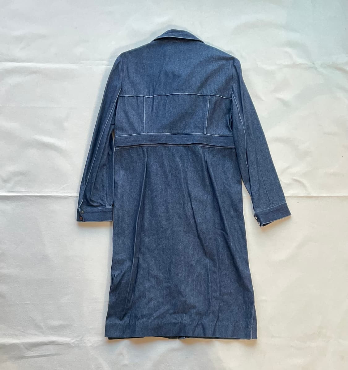 로우클래식 LOW CLASSIC 데님 투웨이 청 원피스 청 자켓 치마 상품이미지5