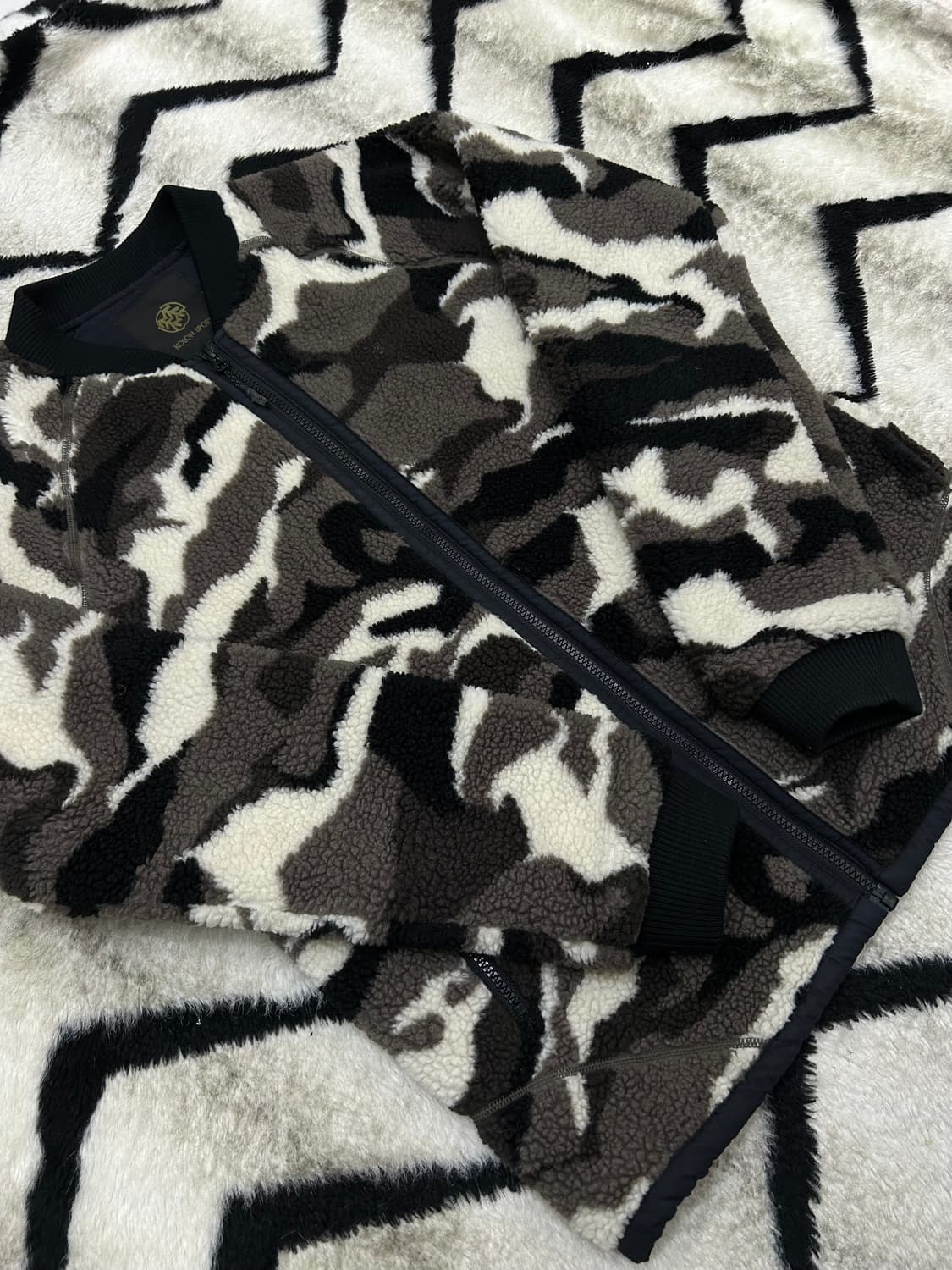 [M]코오롱 카모플라쥬 플리스 자켓 상품이미지2