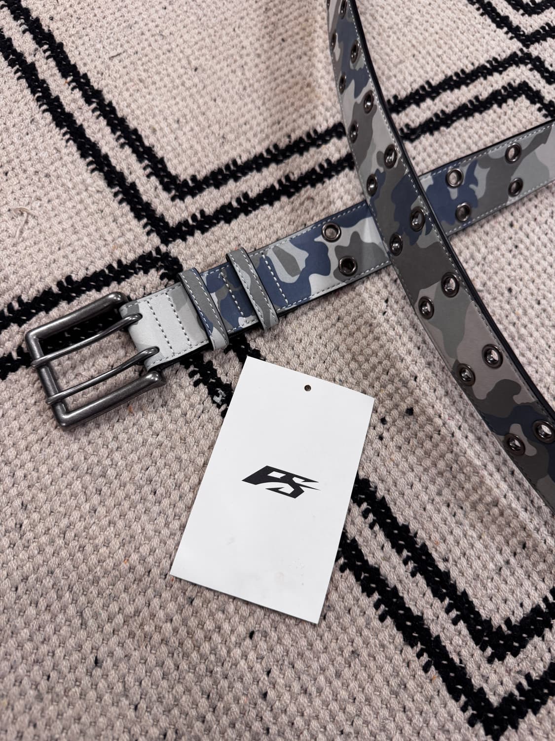 포스센스티브 FST EYELET LEATHER BELT WH LONG 상품이미지4