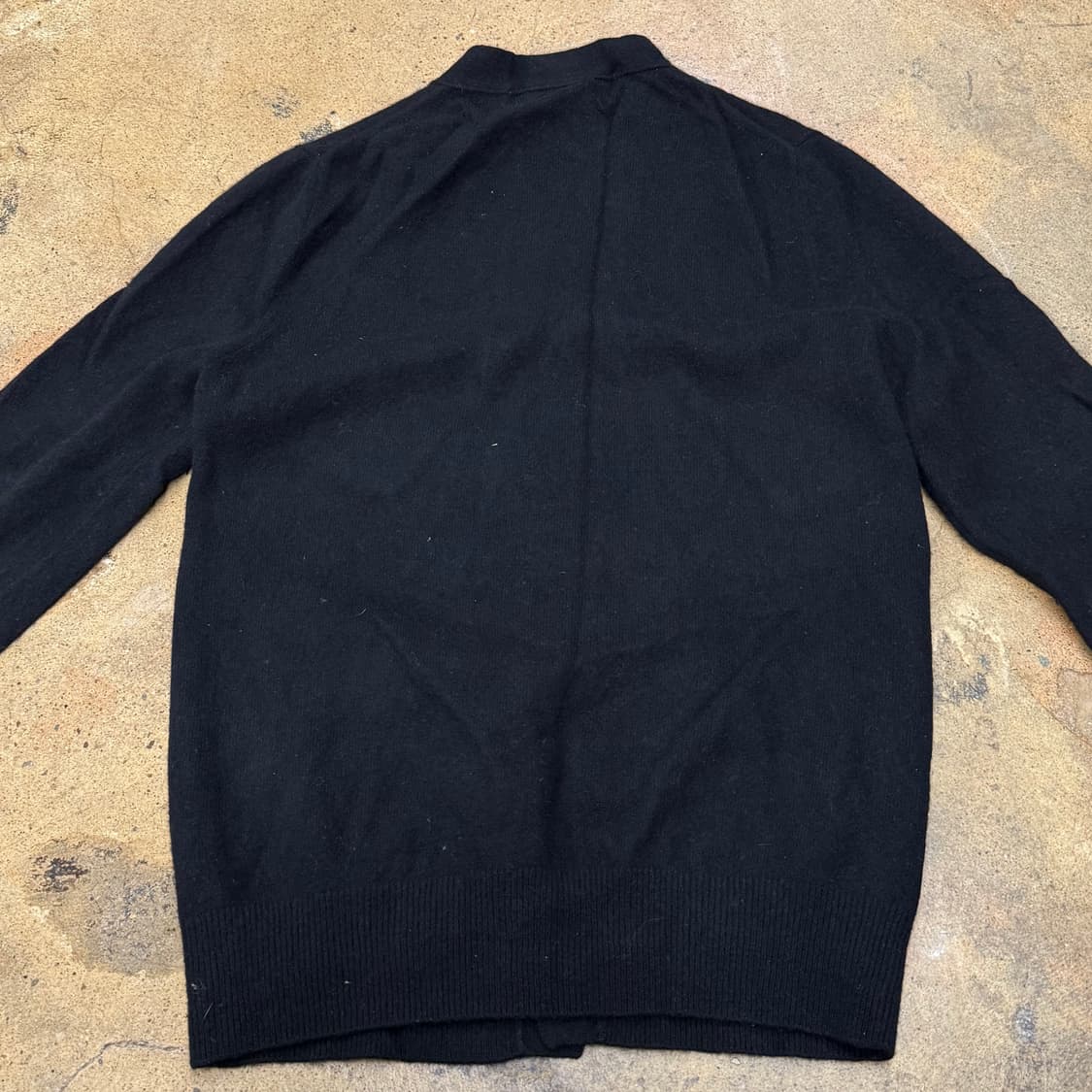 꼼데가르송 블랙 가디건 상품이미지4