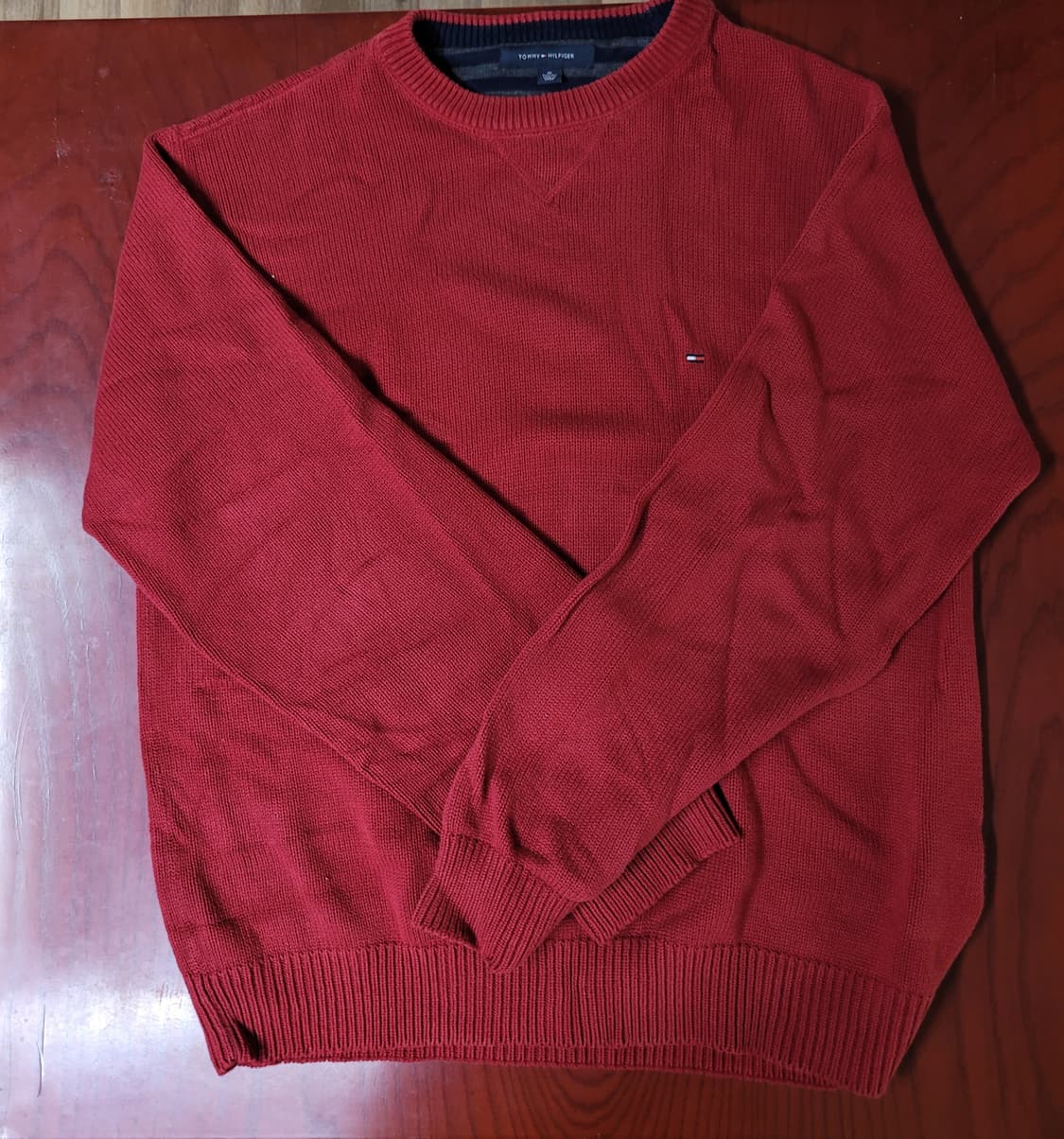 빈티지 타미힐피거 베이직 니트 상품이미지1
