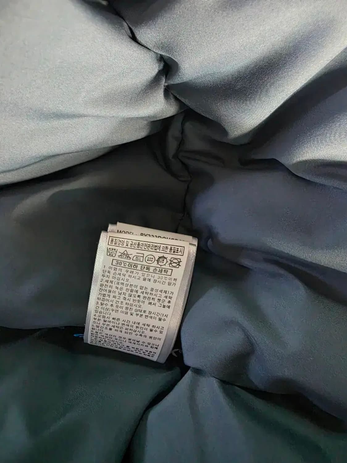 브라운야드 유틸리티 구스다운 파카 4 블루그레이 상품이미지4