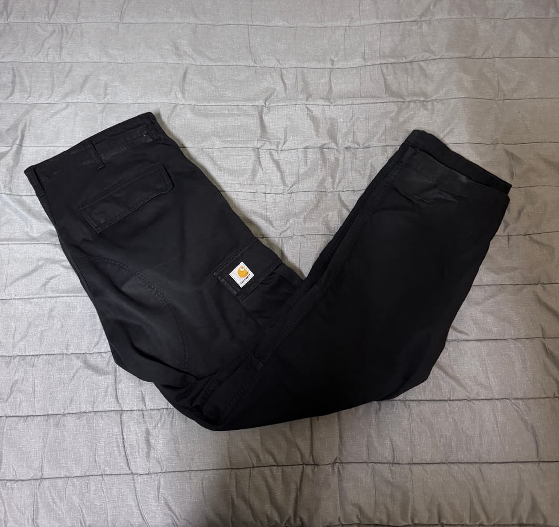 칼하트 wip 레귤러 카고팬츠 모라가 34x32 상품이미지2