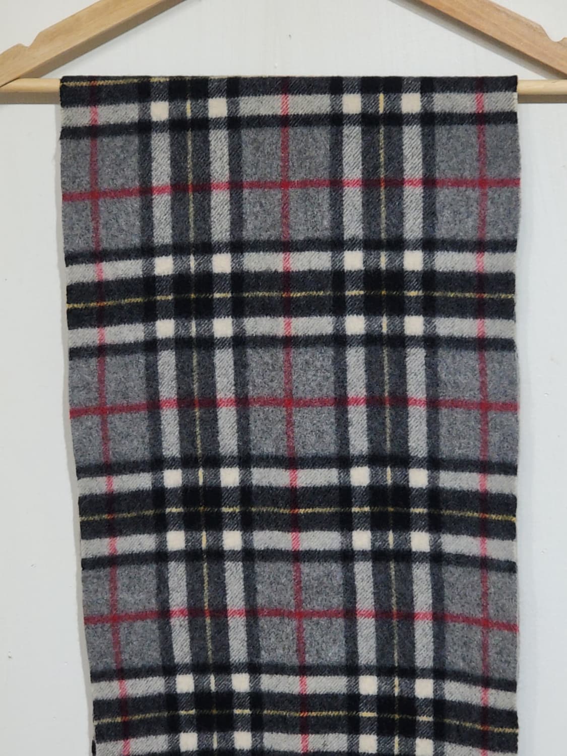 (정품) 버버리 목도리 체크 머플러 램스울  상품이미지2