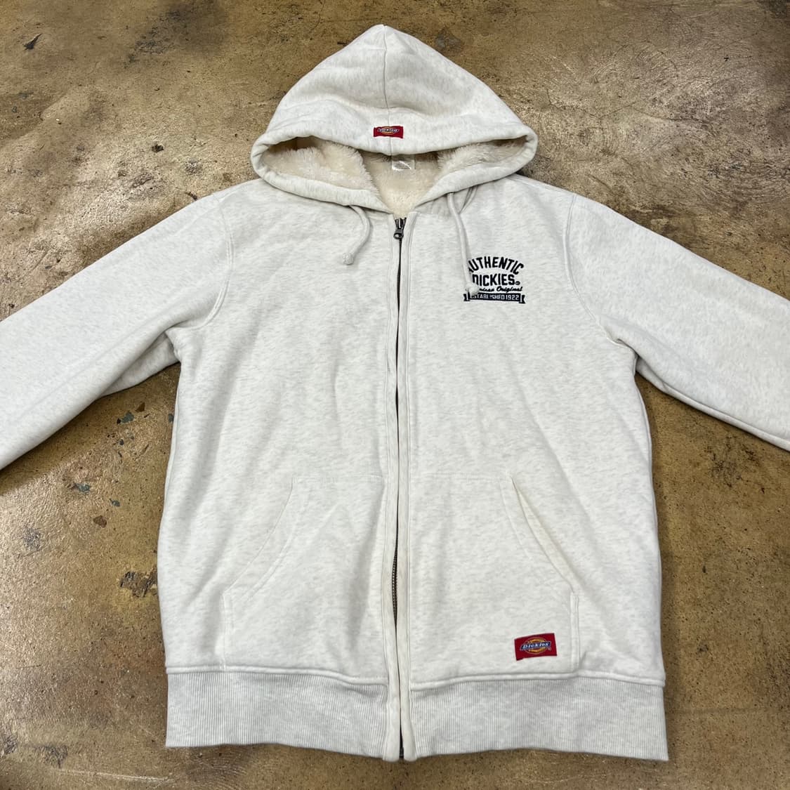 디키즈 멜란지 양털 후드집업 상품이미지3