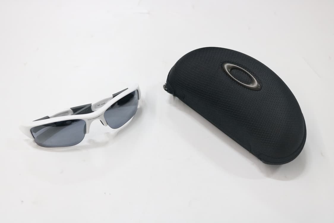 오클리 플랙 자켓 1.0 XLJ 화이트 선글라스 상품이미지3