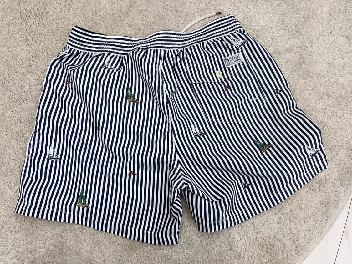 폴로 랄프로렌 요트자수 스윔팬츠 L 상품이미지2