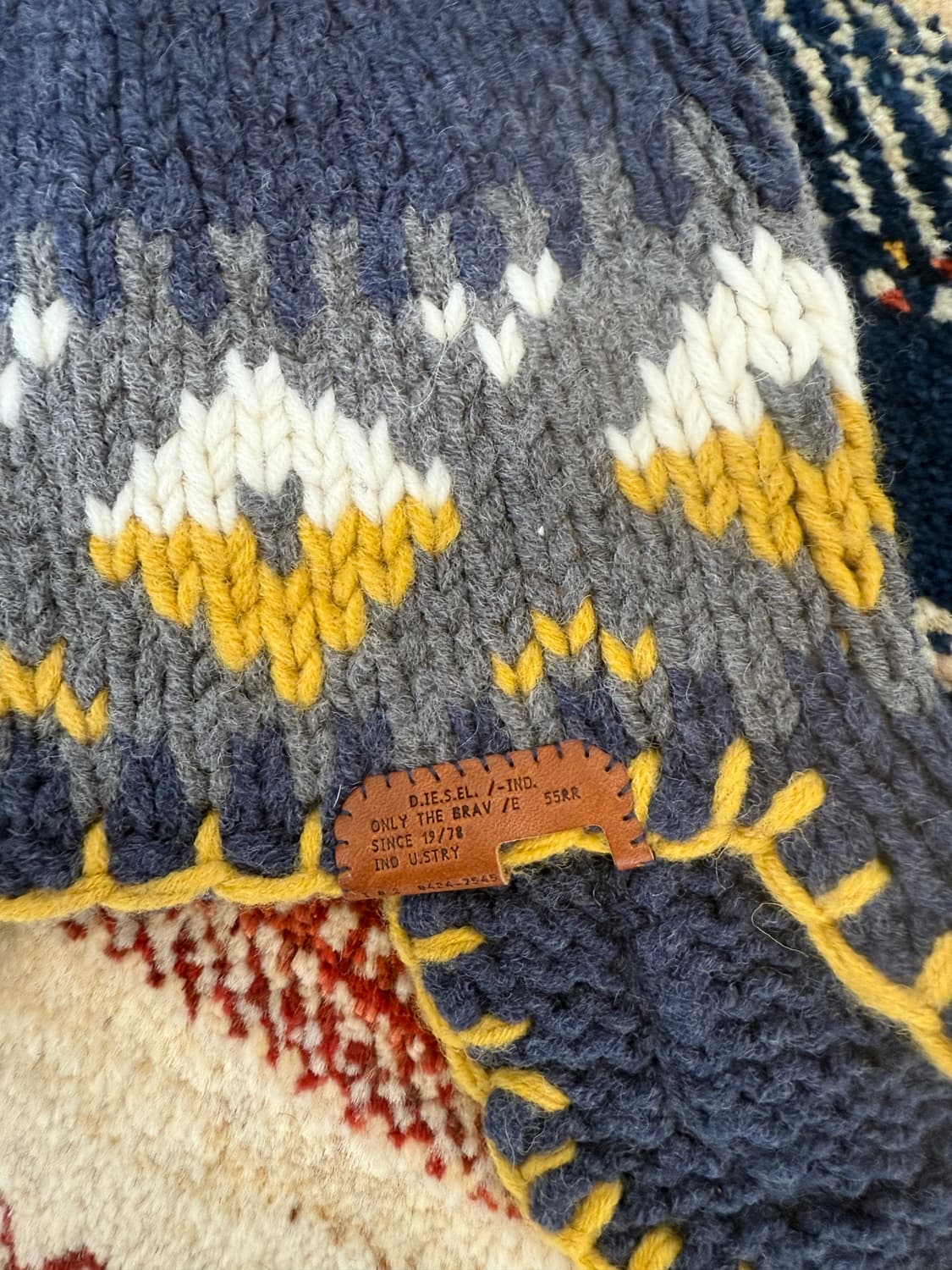 디젤 니트 이어플랩 비니 상품이미지4