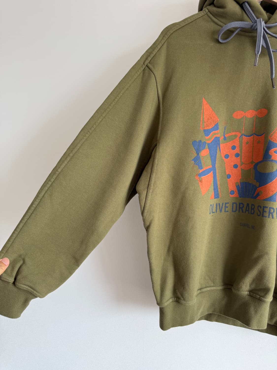 올리브 드랩 서비스(Olive Drab Service) 후드(새제품) 상품이미지3