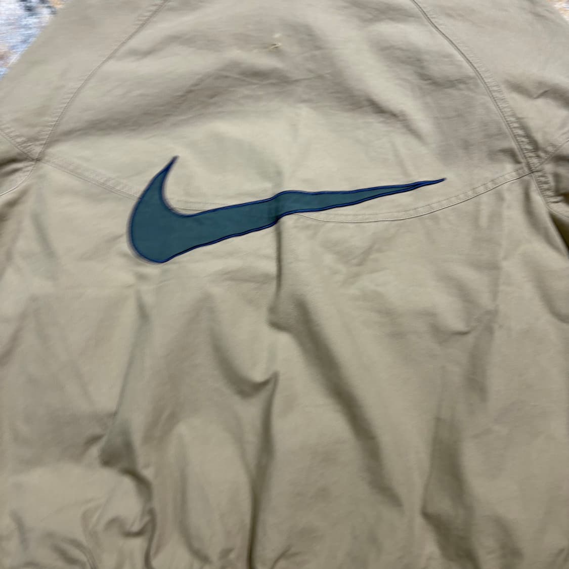 나이키 올드스쿨 빅로고 반집업 자켓 상품이미지5