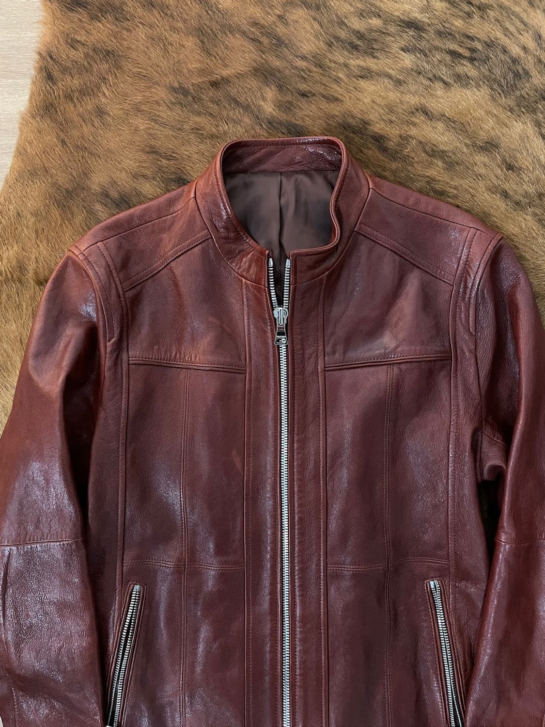 반하트 디 알바자 양가죽 라이더 자켓 상품이미지2